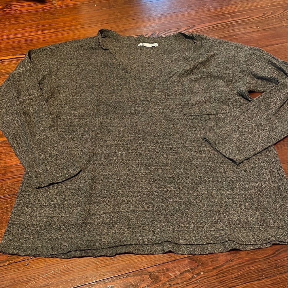 American Eagle Women’s Gray Shirt Size S